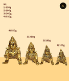 Laddoo Gopal Crawling Set of 4