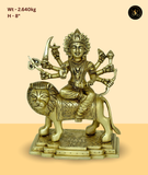 Maa Durga Blessing Pose Statue