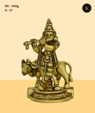 Krishna with Cow Mini