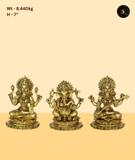 Celestial Ganesh Saraswati Idol