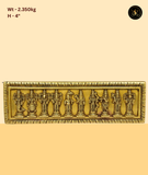 Dashavtar All 10 Vishnu Avatars Brass Panel - Neminath Enterprise