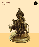 Krishna with Cows Large