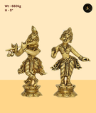 Radha Krishna Dancing Pair