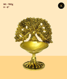 Brass Tree of Life Diya