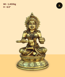 Premium Annapurna Devi Idol – Luxury Goddess of Nourishment Statue