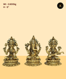 Divine Ganesh Lakshmi Statue