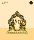 Majestic Ganesh Lakshmi Saraswati Statue