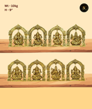 Ashta Lakshmi Complete Idol Set – Eight Goddess Statue for Diwali & Housewarming