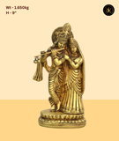 Traditional Temple Style Krishna Idol