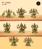 Ashta Lakshmi Idol Set – Eight Forms of Goddess Lakshmi for Complete Wealth & Prosperity