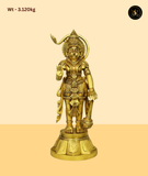 Brass Hanuman Idol
