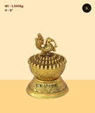 Brass Peacock Agarbatti Dhoop Incense Burner