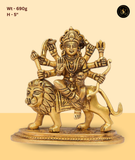 Sherawali Mata Idol with Lion