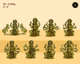 Divine Ashta Lakshmi Idol – Complete Eight Forms for Wealth, Success & Harmony