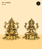 Auspicious Ganesh Lakshmi Murti