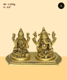 Holy Ganesh Lakshmi Idol