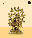 Krishna with Cow under Tree