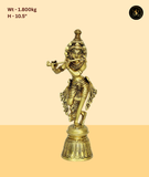 Classic Mini Flute Krishna Idol
