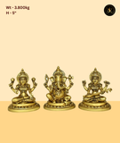 Radiant Ganesh Lakshmi Idol