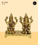 Timeless Ganesh Lakshmi Idol