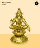 Meditative Lord Ayyappa Idol – Symbol of Discipline & Inner Strength