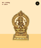 Classic Brass Laxmi Idol
